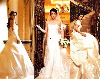 明星网红婚纱造型图女装,明星网红婚纱造型女装风尚解析