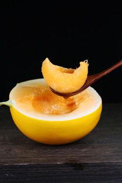 今日黄皮蜜瓜,黄皮蜜瓜的甘甜诱惑