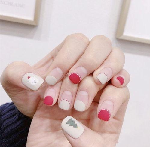 美甲短甲明星网红,短甲潮流引领者风采展示